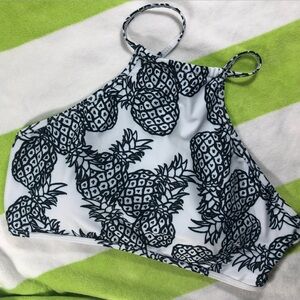 Pacsun Pineapple Bikini Top